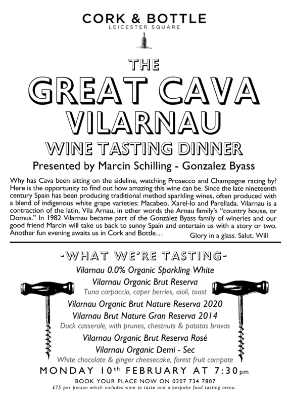 CAVA - WINE TASTING TICKET 10/02/2025